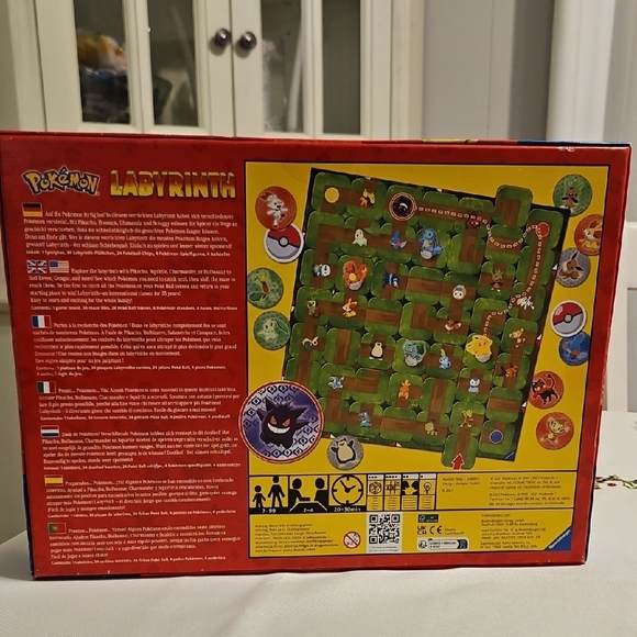 Ravensburger Pokémon Labyrinth Game - Blue, Yellow, Brown Brand New - Picture 2 of 2